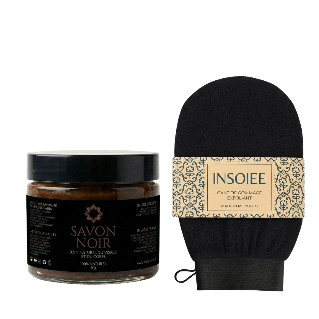 Savon noir + Gant Kessa